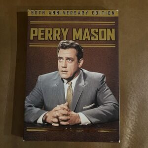 Perry Mason 50th Anniversary Edition DVD Set Includes 4 Discs & Special Features